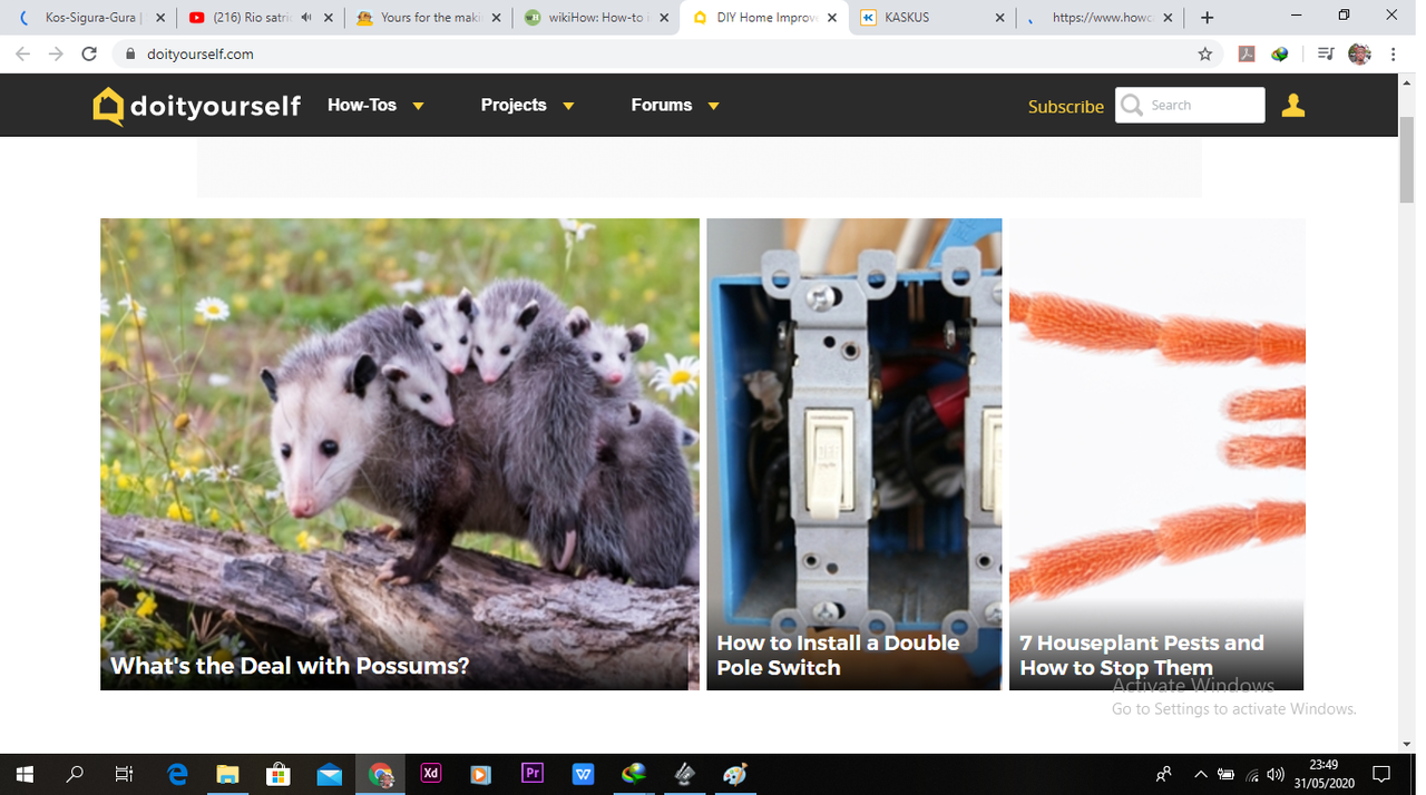 Beberapa Situs Tutorial DIY (Do-It-Yourself) Yang Berguna Untuk Memulai.