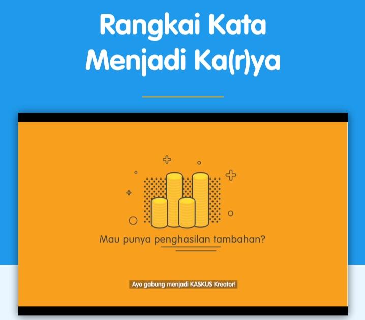Jujur Aja Nulis di Kaskus, Hobi atau Cari Duit?