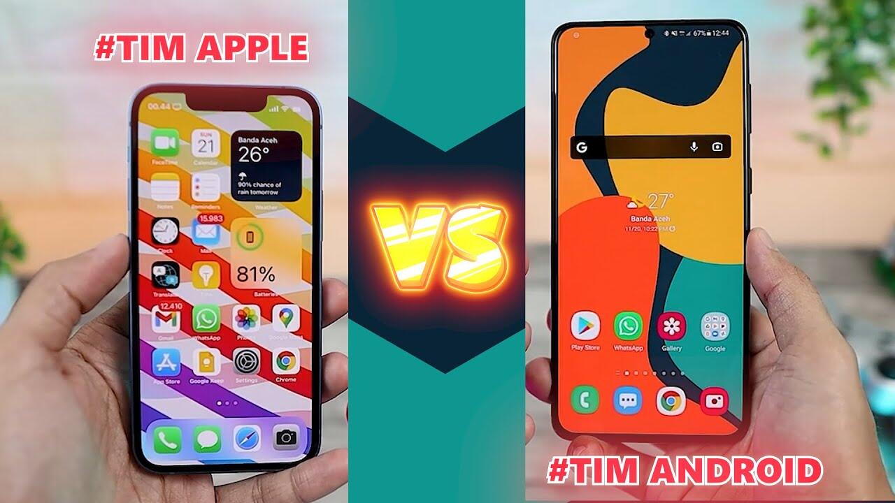 ANDROID atau iOS, Mendingan manasih?