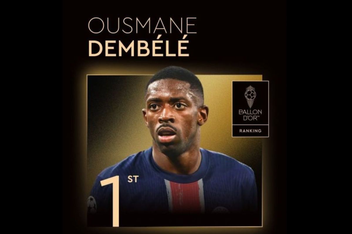 Dembele, Mbappe, & Yamal masuk dalam starting XI FIFPro 2025