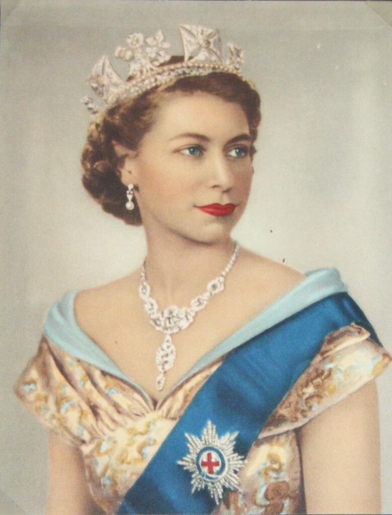 Potret Ratu Elizabeth II