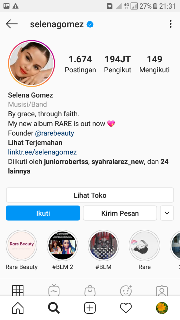 Inilah 5 Selebriti Dengan Pengikut Terbanyak!