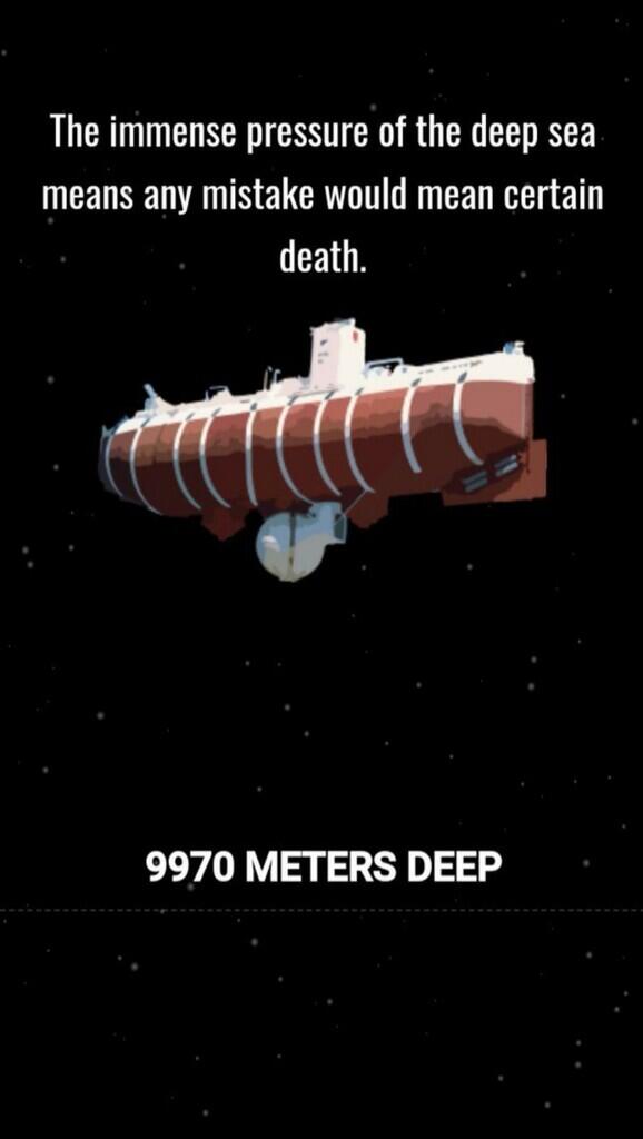Ini Dia Ilustrasi Dalamnya Laut yg Begitu Menyeramkan [Warning : Sangat Dalam]