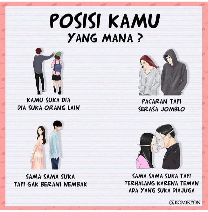 Sayang, Cinta Kita Ada Diposisi Mana Ya?