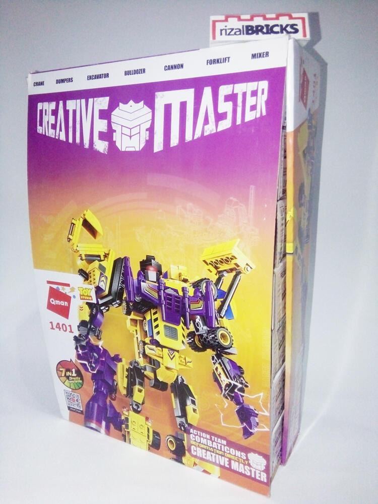 [Koleksi Mainan] Enlighten Qman 1401 Action Team Combaticons