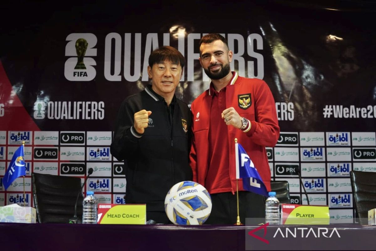 Indonesia tertinggal 1-2 dari Irak pada babak pertama