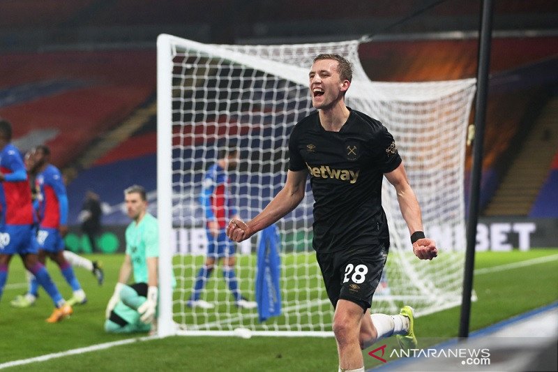 West Ham tembus empat akbar setelah pecundangi Crystal Palace