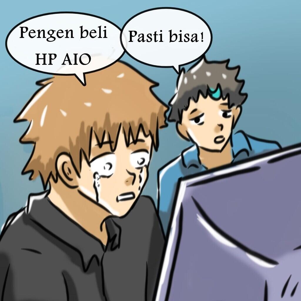 WFH Bersama PC ALL IN ONE dari Hewlett-Packard (Amin Paling Serius) 