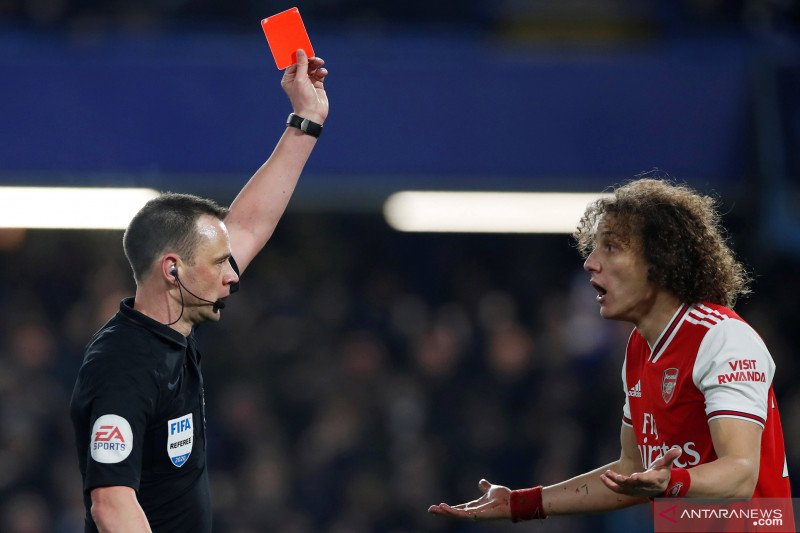 Arteta berharap David Luiz bertahan di Arsenal