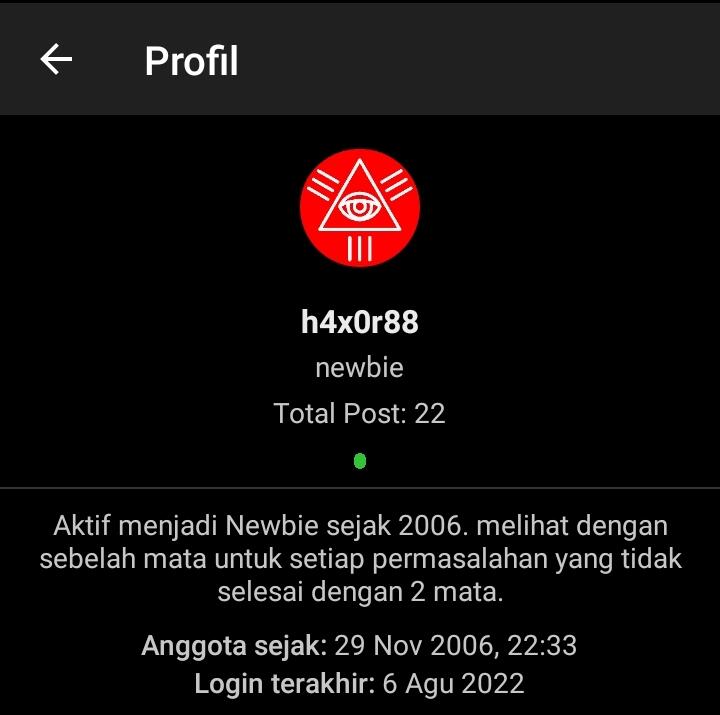 Seberapa lama ngaskus ?? posting profil kalian