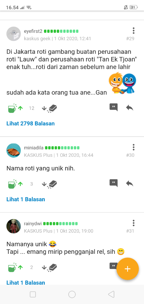 Persahabatan yg Terjalin Dari Thread COC Reg. Semarang, Roti Ganjel Rel