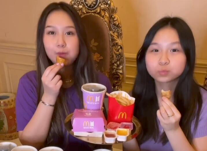 Berbagi Video Tutorial Bikin Es Krim BTS MEAL, Aksi Sisca & Aliyyah Kohl Viral