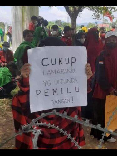 VIRAL.. AKSI PENDEMO KOCAK YUK KITA RAMEIN