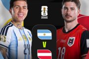 Susunan pemain Argentina vs Austria