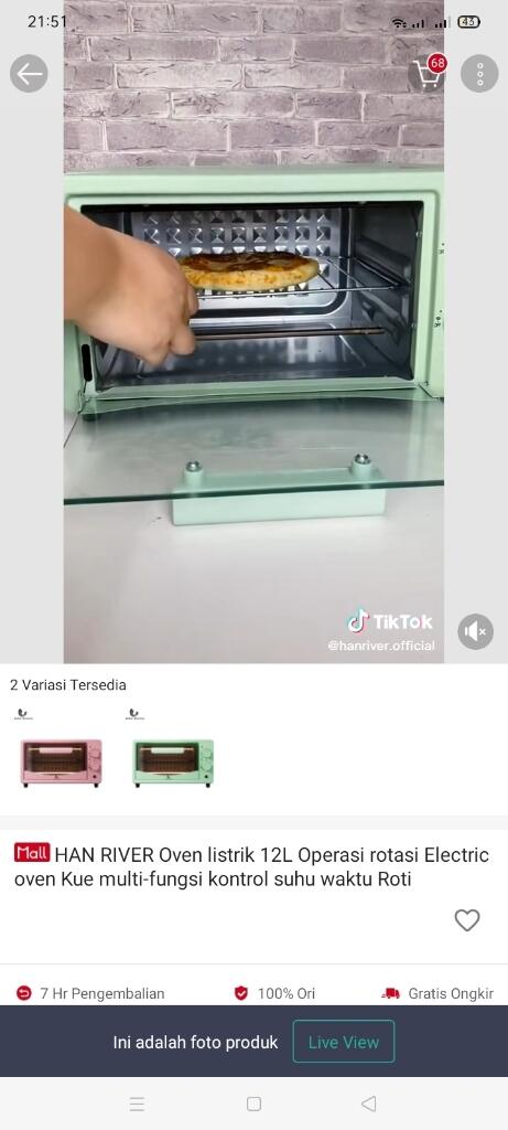 REVIEW JUJUR Oven Mini Han River 200 Ribuan