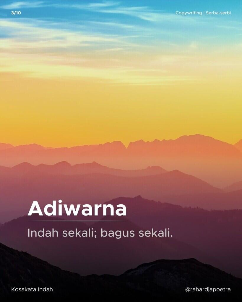 Kosakata Ini Pernah Kamu Dengar? - Bagian 2