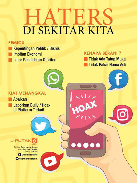 Haters!! Kenapa Sih Ada Yang Seneng Jadi Haters? 
