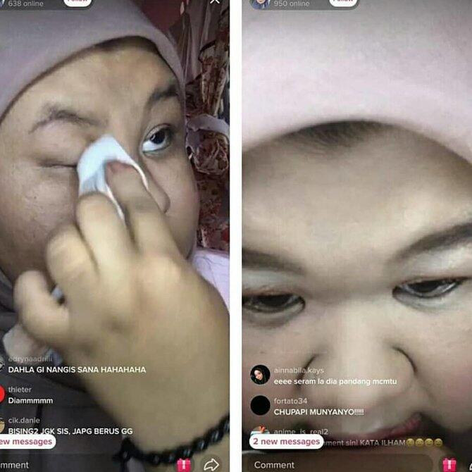 Live Tutorial Kena Cyber Bullying, Komentar Dakjal Netizen Babi Mana Yang Terlepas.