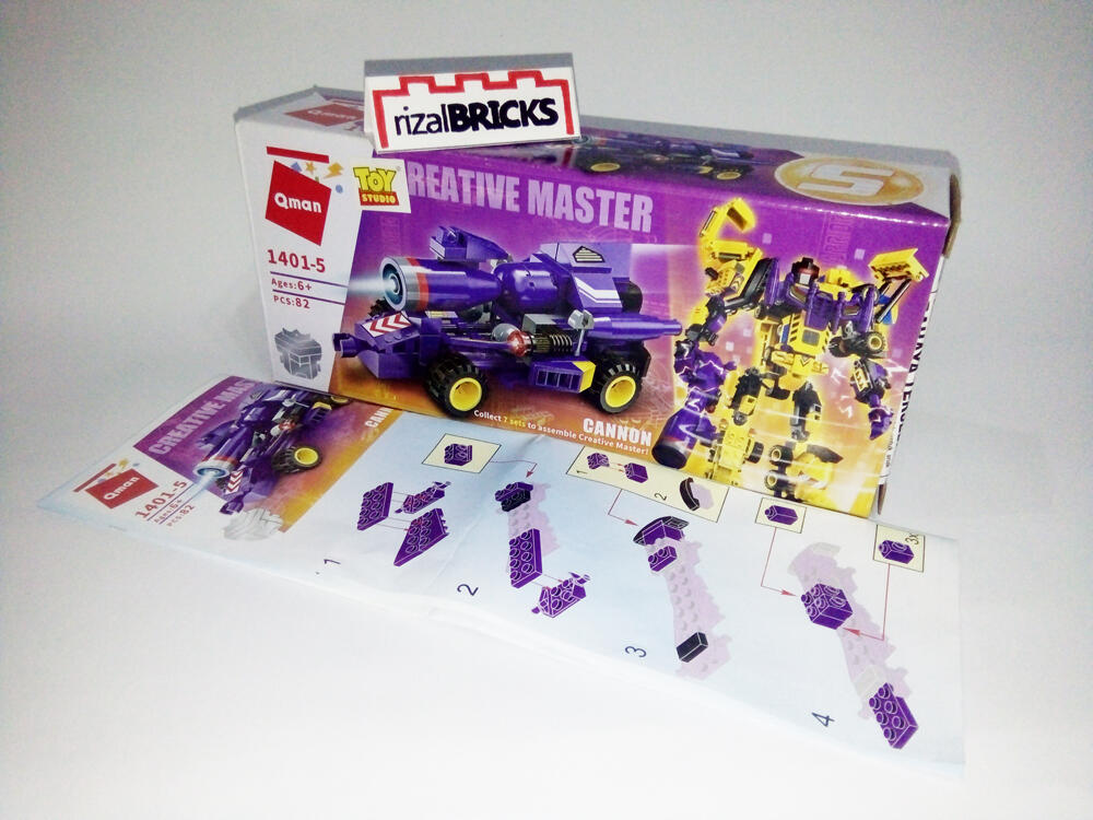 [Koleksi Mainan] Enlighten Qman 1401 Action Team Combaticons