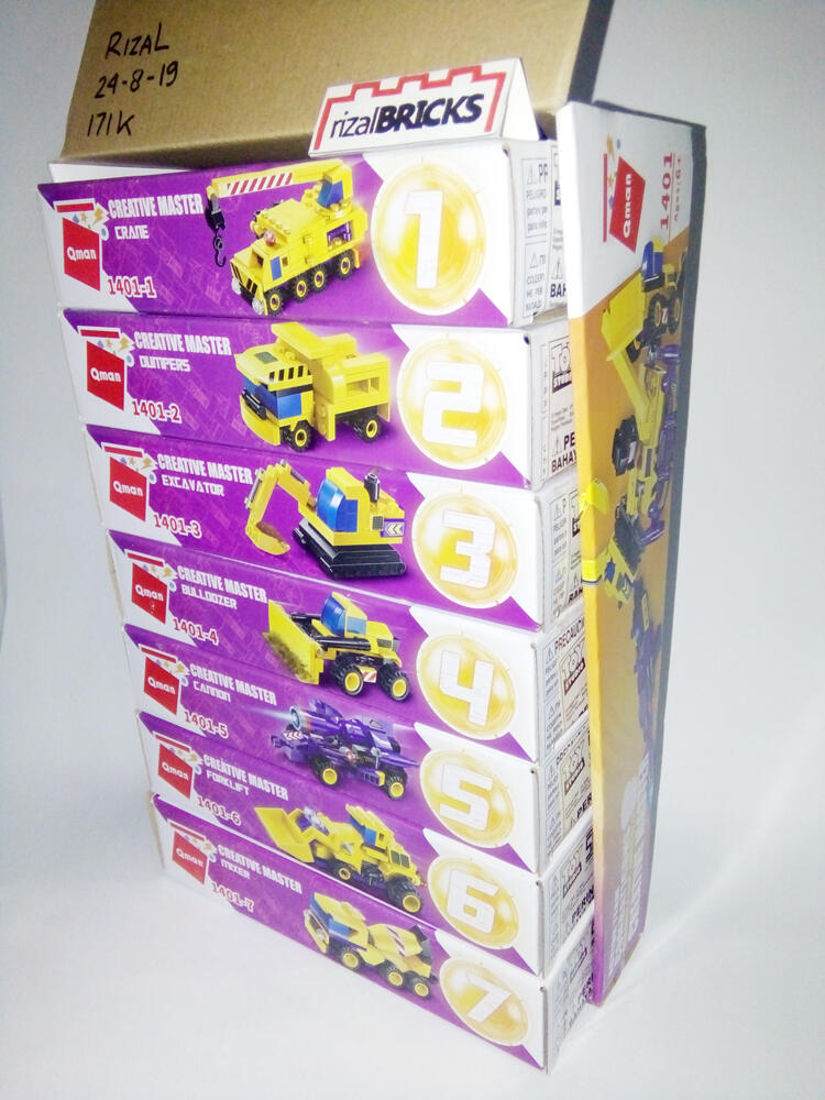 [Koleksi Mainan] Enlighten Qman 1401 Action Team Combaticons