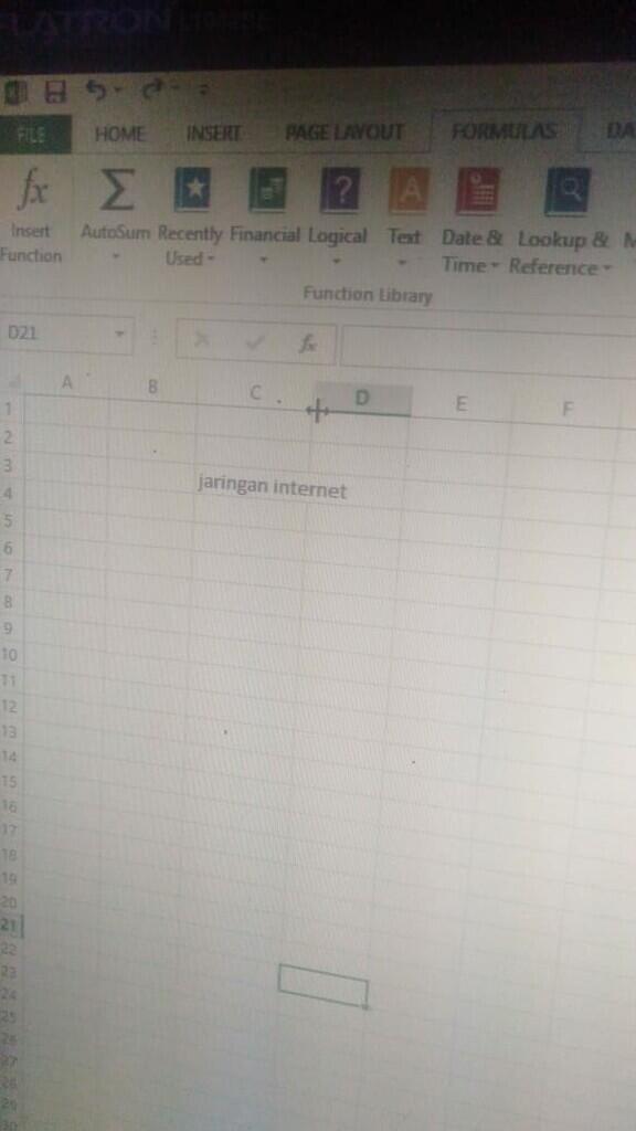 Mengatur Tampilan Lembar Kerja Ms. Excel