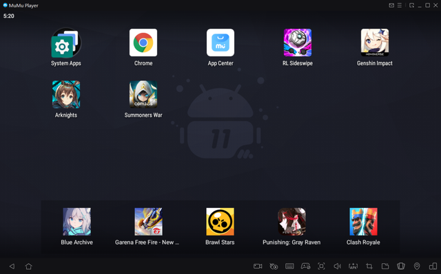 MuMu Player 11, Emulator Game Pertama yg Hadir dengan Android 11