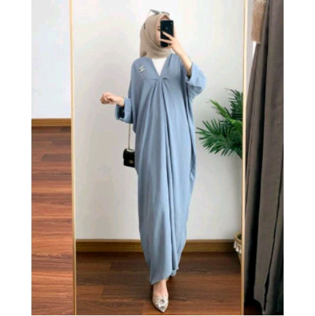 Kaftan Crinkle Airflow Gamis Kaftan