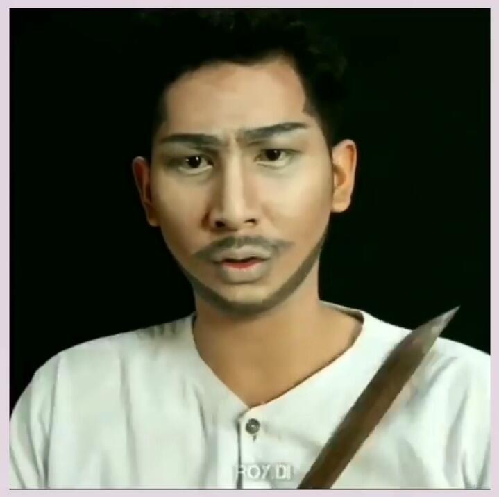 Lathi Challenge Versi Pahlawan Nasional. Siapa Dia?