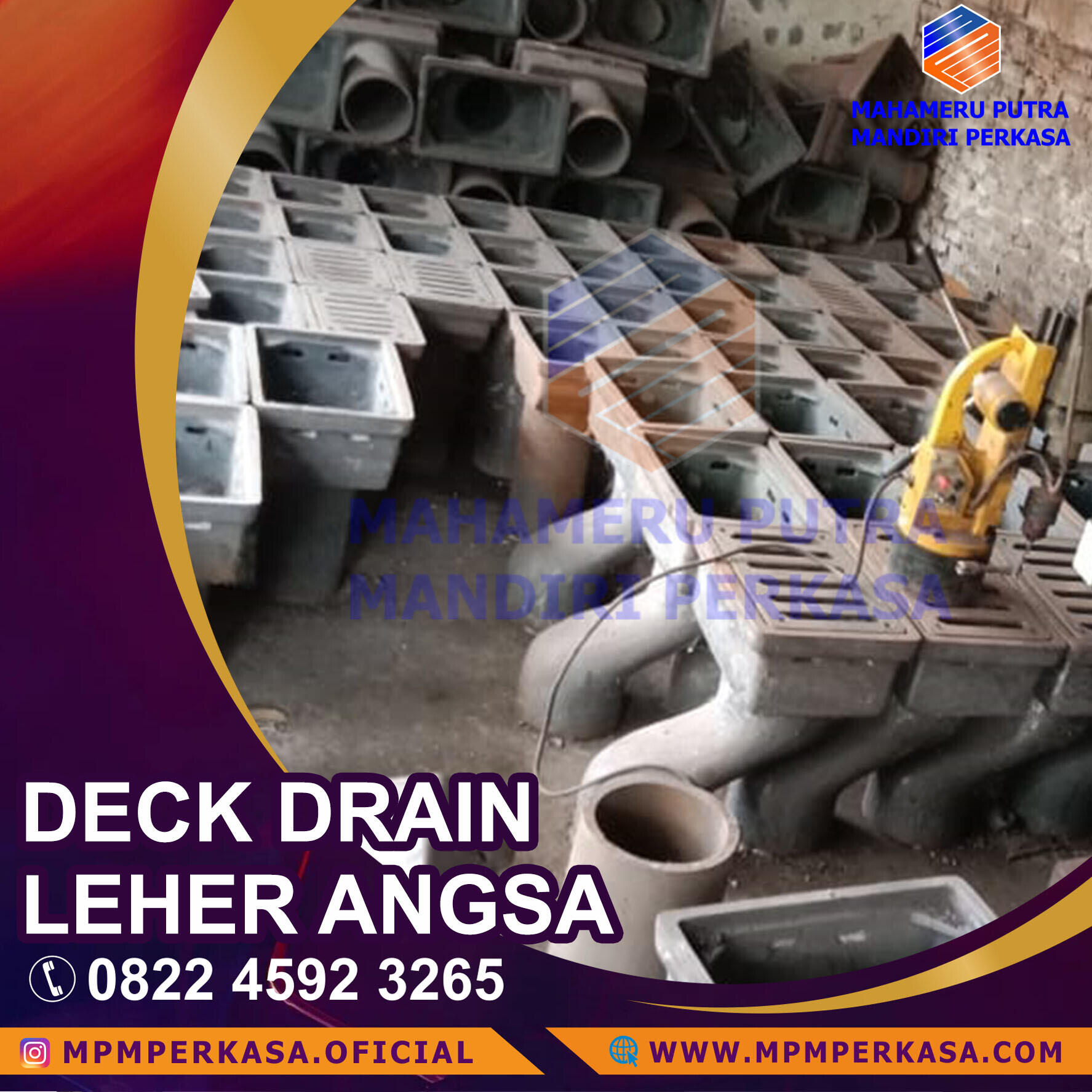 SUPLIER UTAMA DECK DRAIN LEHER ANGSA MAKASAR SULAWESI SELATAN