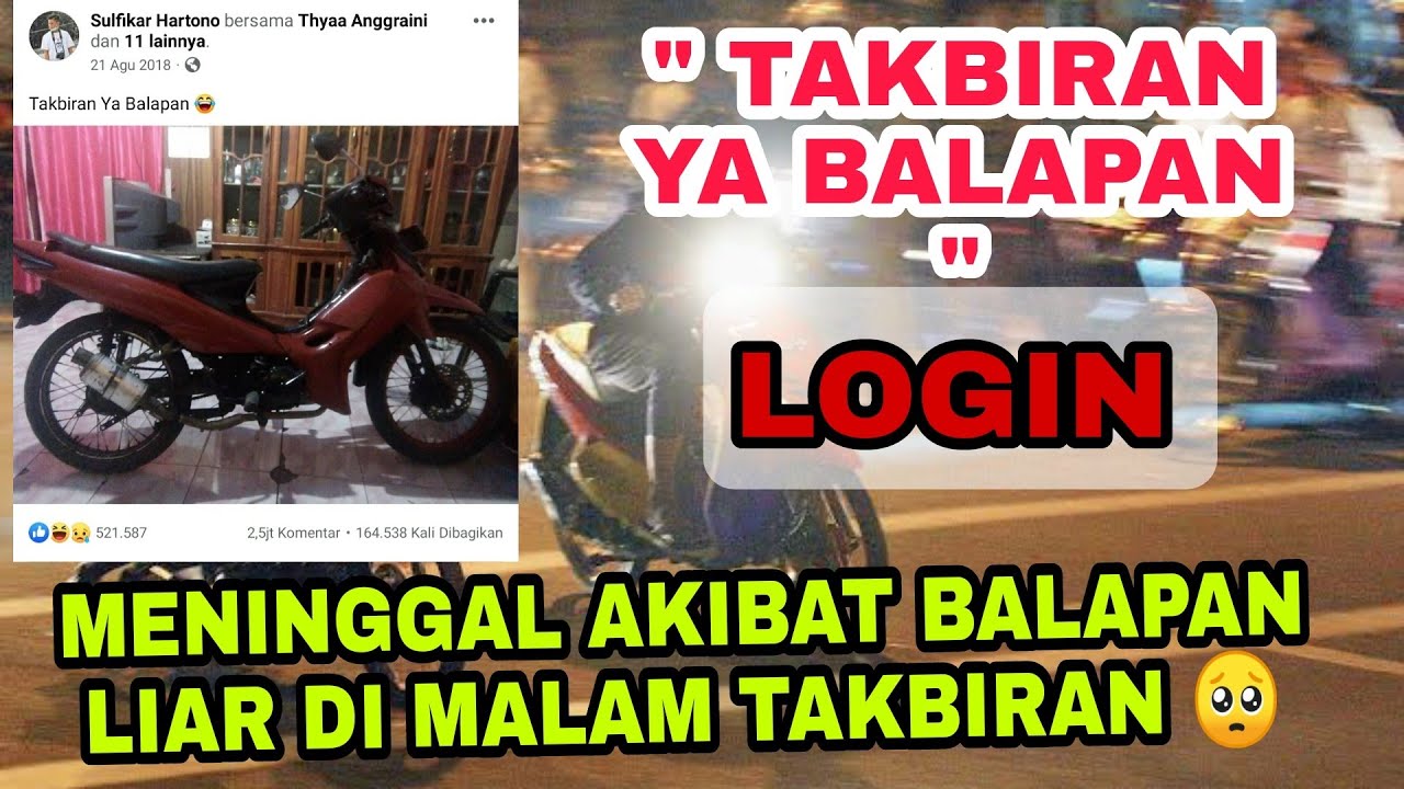 Takbiran Kemarin Sudah Login Belum?