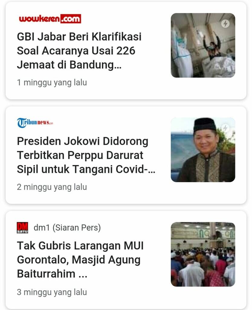 Corona & Indonesia, untuk kita semua...