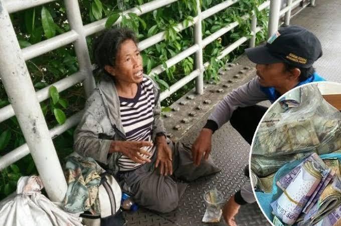 Jadi Pengemis Di Indonesia, Bisa Kaya!