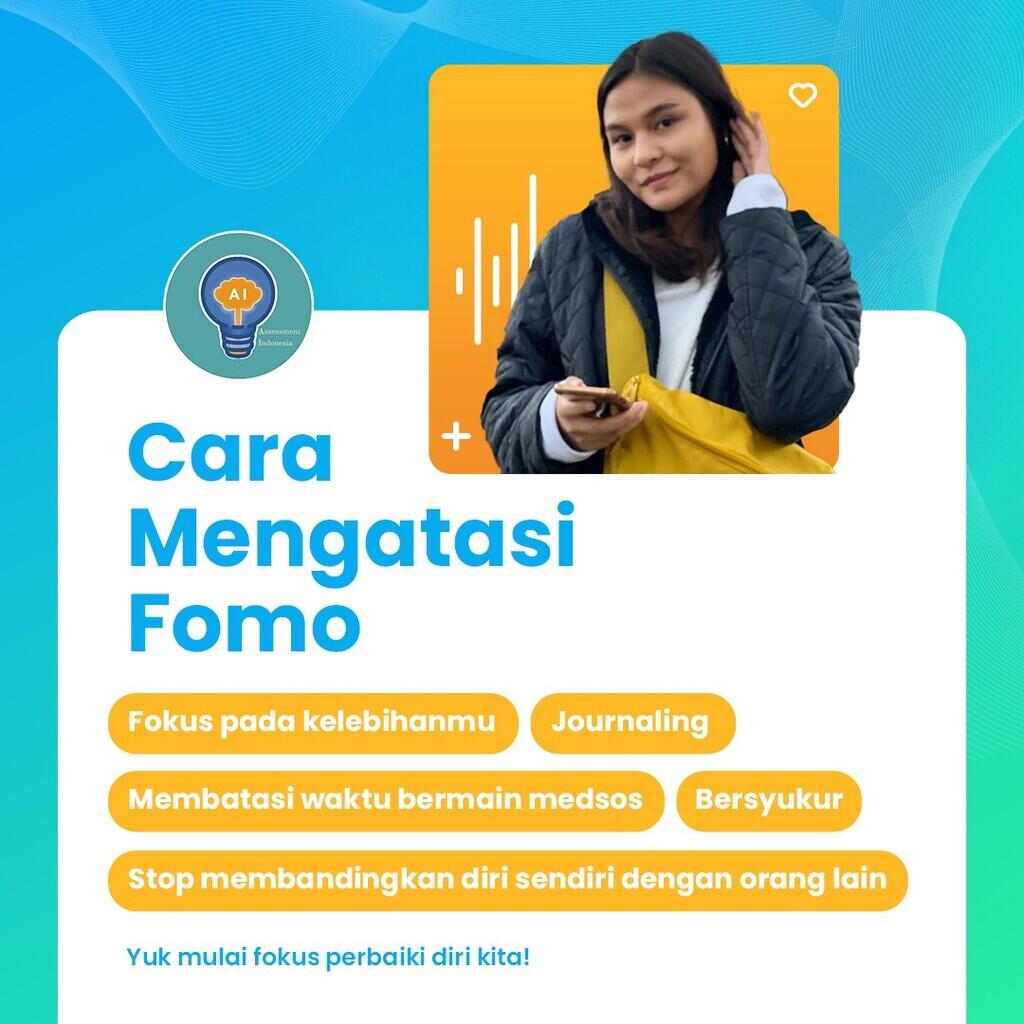 Mau tahu cara atasi FOMO