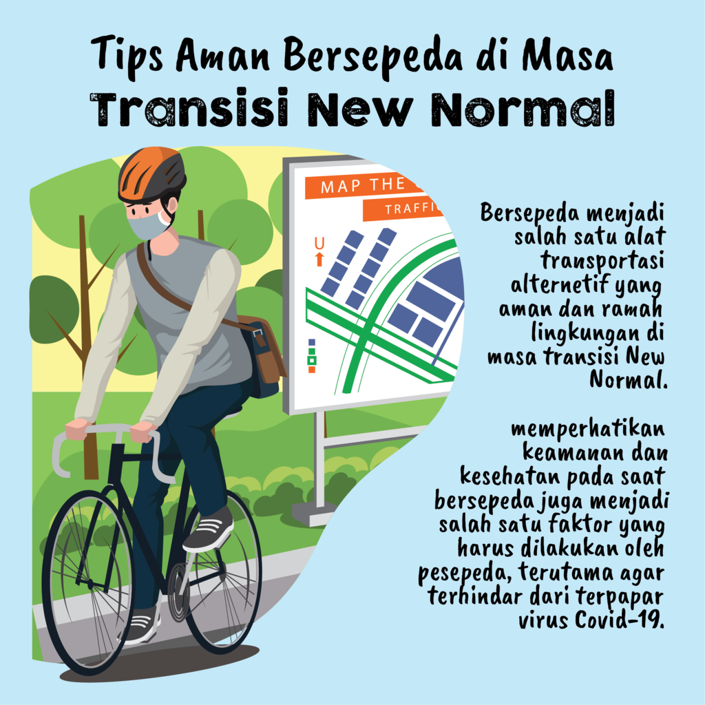 Tips Aman Bersepeda di Masa Transisi New Normal