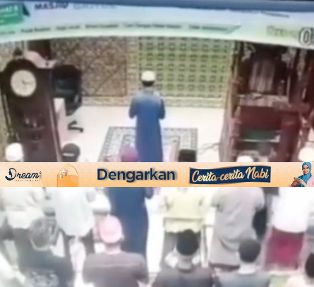 Imam sholat subuh dipekanbaru ditampar OTD