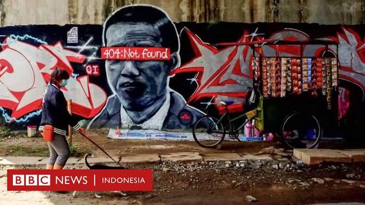 Polisi Buru Pembuat Mural 404: Not Found