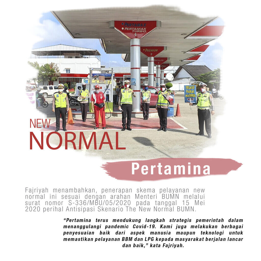 Inilah New Normal Untuk di SPBU
