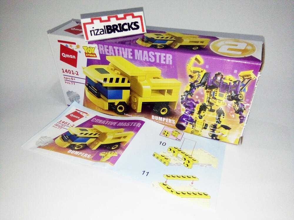 [Koleksi Mainan] Enlighten Qman 1401 Action Team Combaticons