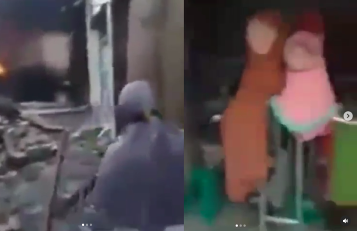 Toko Jilbab Selamat Dari Kebakaran?