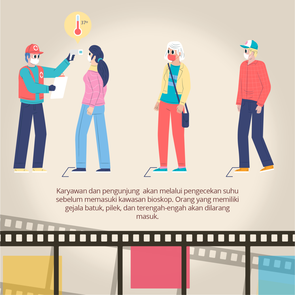 New Normal Untuk Pengunjung Bioskop