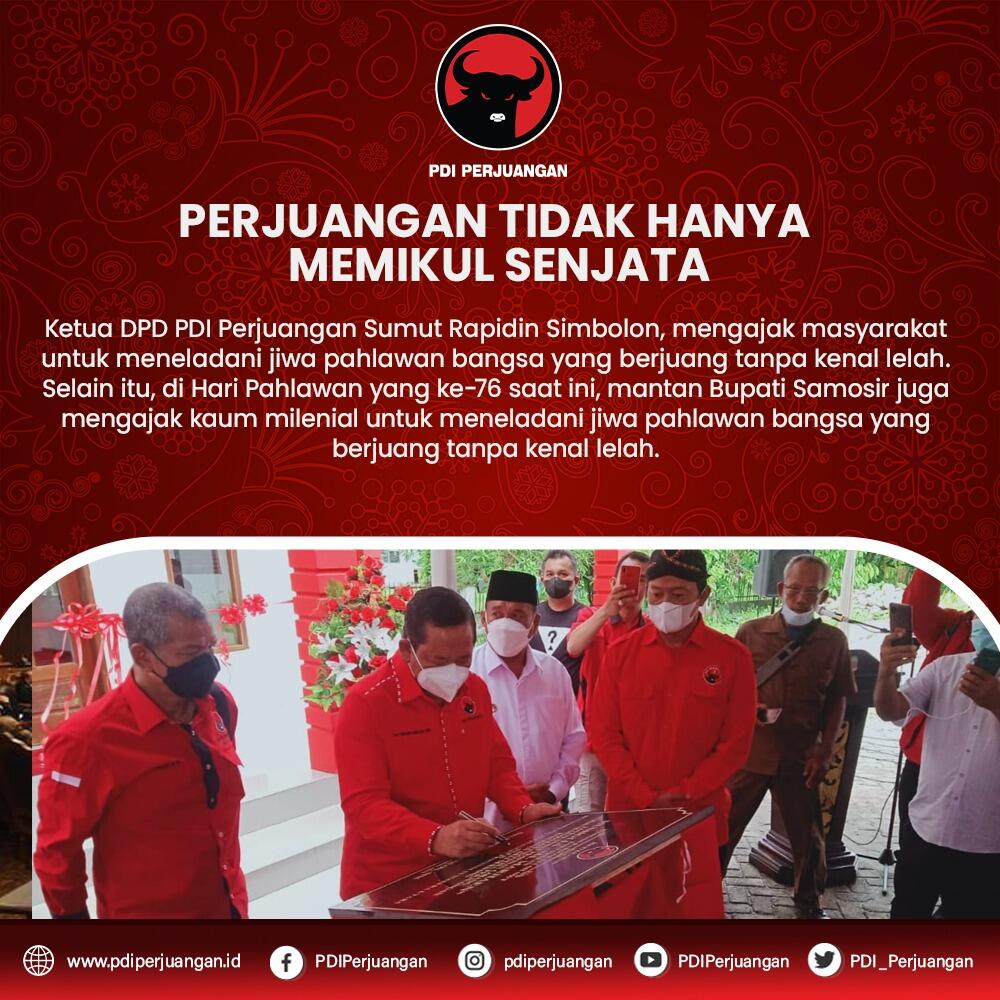 Perjuangan Tidak Hanya Memikul Senjata