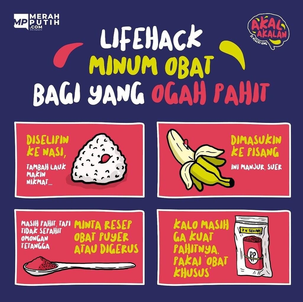 Lifehack Minum Obat Bagi Si Ogah Pahit