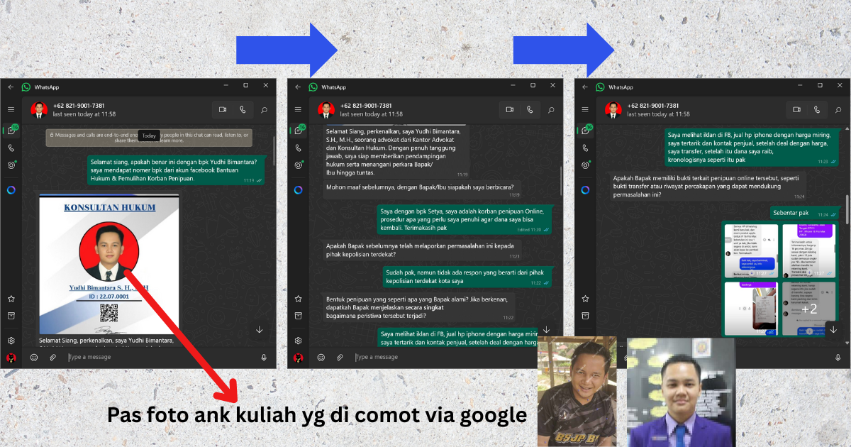 Mengetuk hati sorang penipu. Apakah dapat??