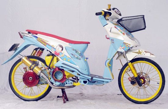 Modifikasi Motor Matic Paling Keren