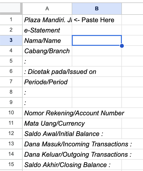 [BETA] Rekening Koran PDF to Google Sheet