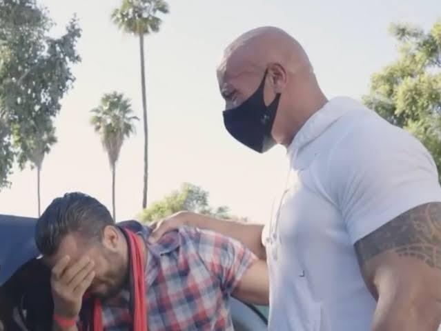 Wow, Orang Ini Menerima "Karma" via Dwayne Johnson!