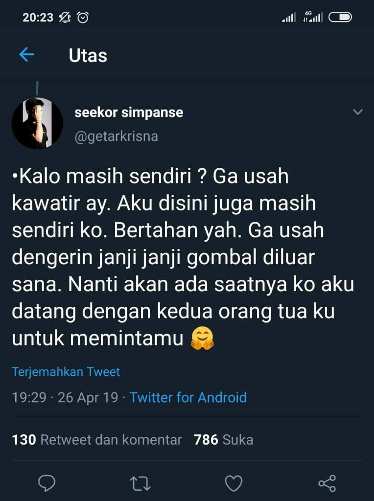 Pemuda Ini Menulis Surat untuk Jodohnya, Isinya Bikin Baper!