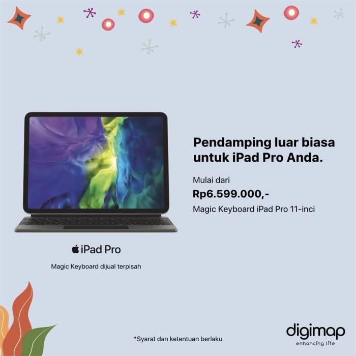 Resmi Dirilis, Ini Harga iPad Pro 2020 & Magic Keyboard di Indonesia