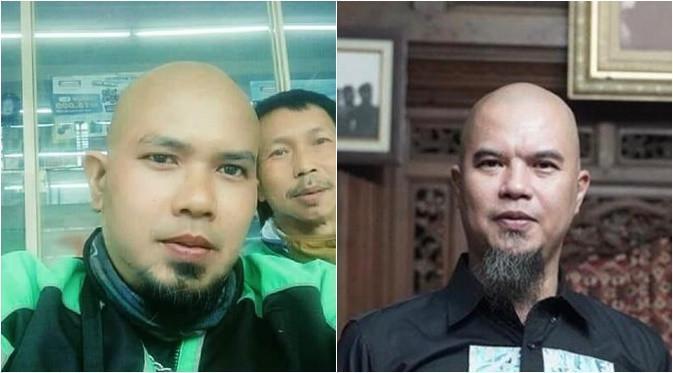 Viral, Driver Ojol Ini Mirip Banget Sama Ahmad Dhani 
