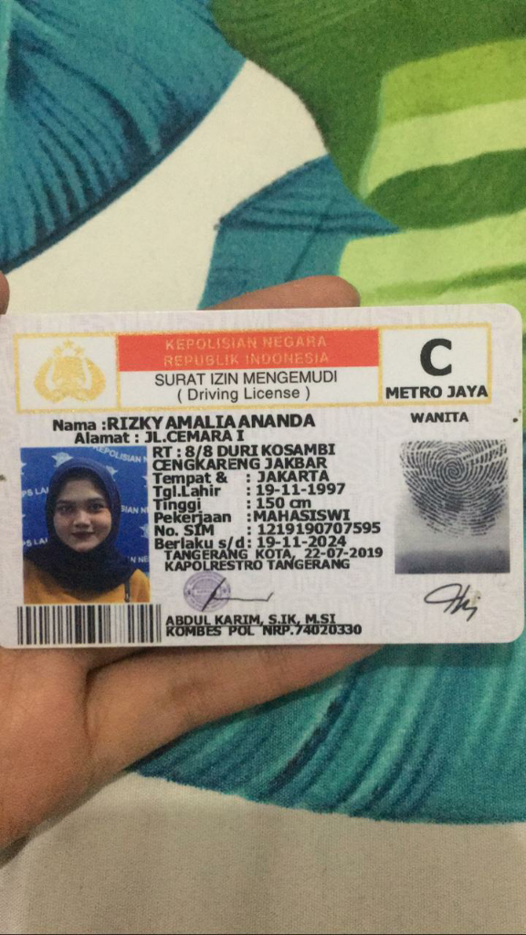 Di minta Itikad Baik Nya.